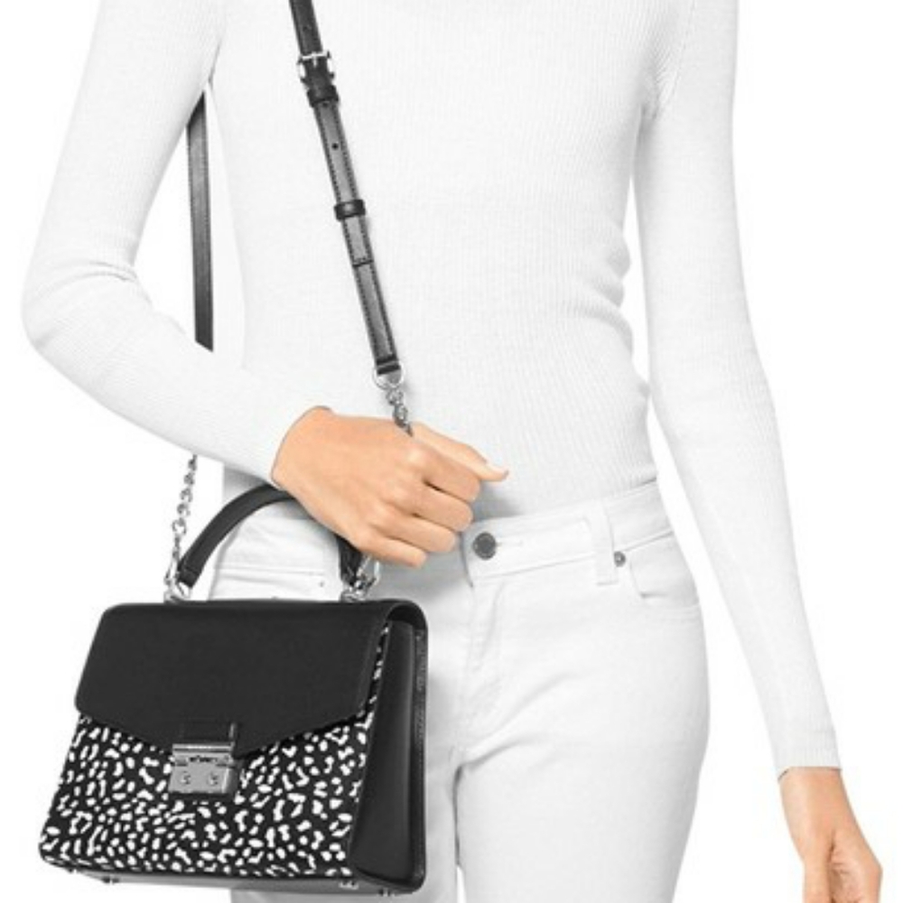 Michael Kors Sloan Crossbody Satchel - Picture 4 of 11
